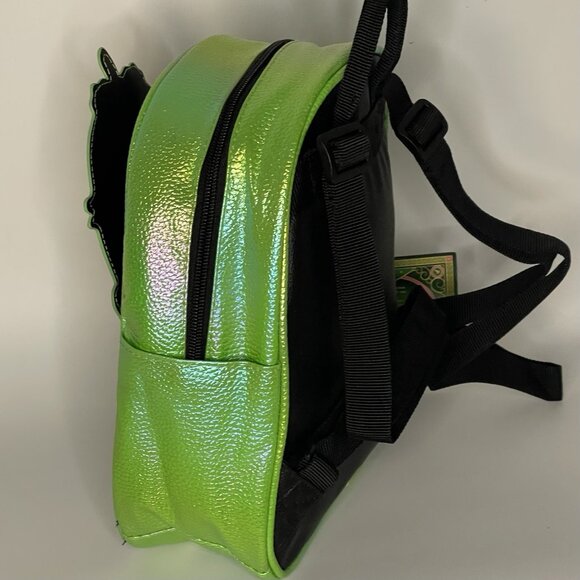 WICKED Movie No One Mourns 2024 Mini Backpack Elphaba NWT Black Green Witch main image 7